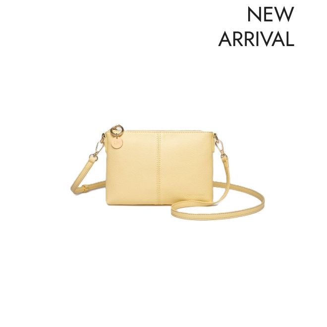 VEGAN CROSSBODY BAG | BABY SOPHIE-Bags & Wallets-LOUENHIDE-BUTTER YELLOW-Coriander