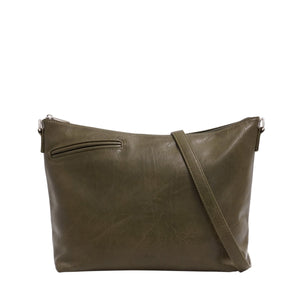 VEGAN CROSSBODY BAG | CALLIE-Bags & Wallets-S-Q-Coriander