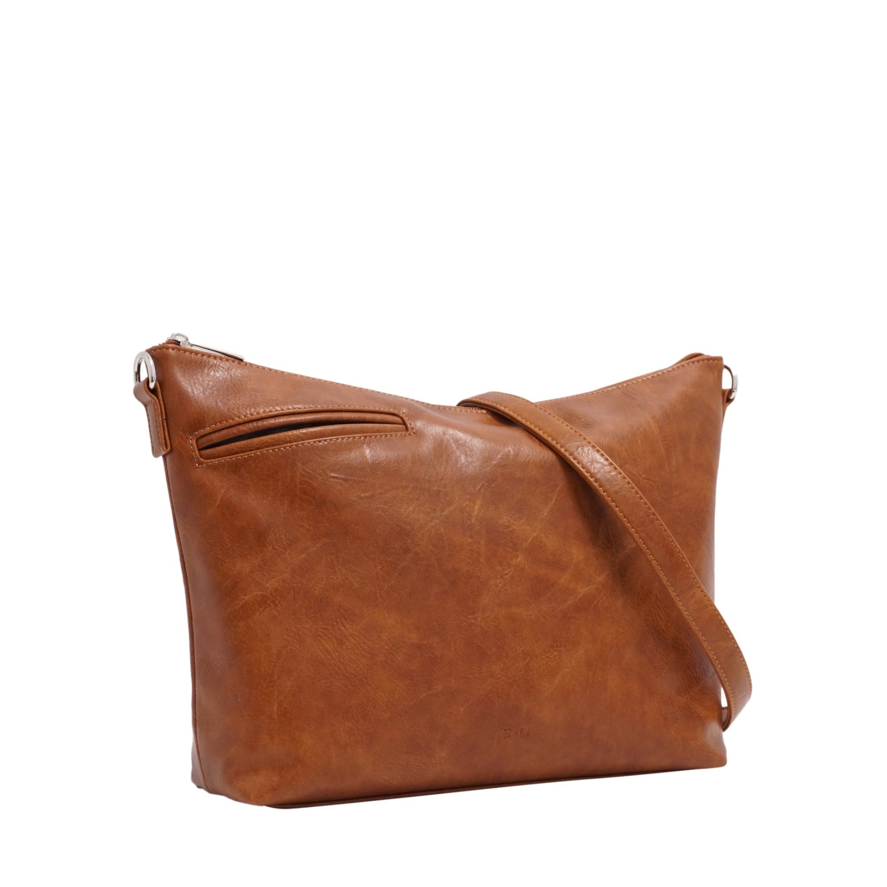 VEGAN CROSSBODY BAG | CALLIE-Bags & Wallets-S-Q-Coriander