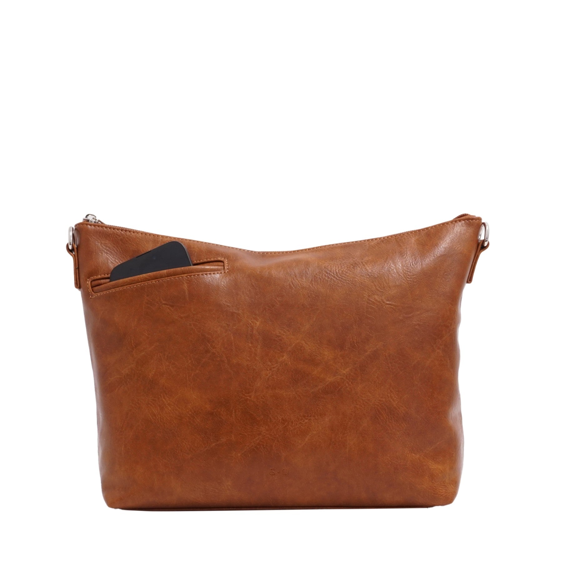 VEGAN CROSSBODY BAG | CALLIE-Bags & Wallets-S-Q-Coriander