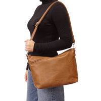 VEGAN CROSSBODY BAG | CALLIE-Bags & Wallets-S-Q-Coriander
