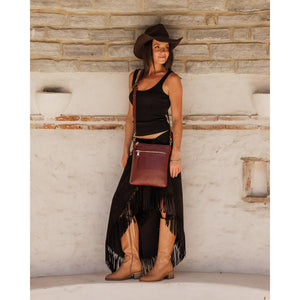 VEGAN CROSSBODY BAG | CRESSIDA-Bags & Wallets-LOUENHIDE-Coriander
