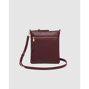 VEGAN CROSSBODY BAG | CRESSIDA-Bags & Wallets-LOUENHIDE-Coriander