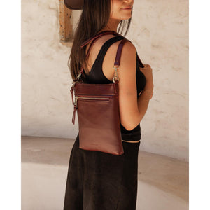VEGAN CROSSBODY BAG | CRESSIDA-Bags & Wallets-LOUENHIDE-Coriander