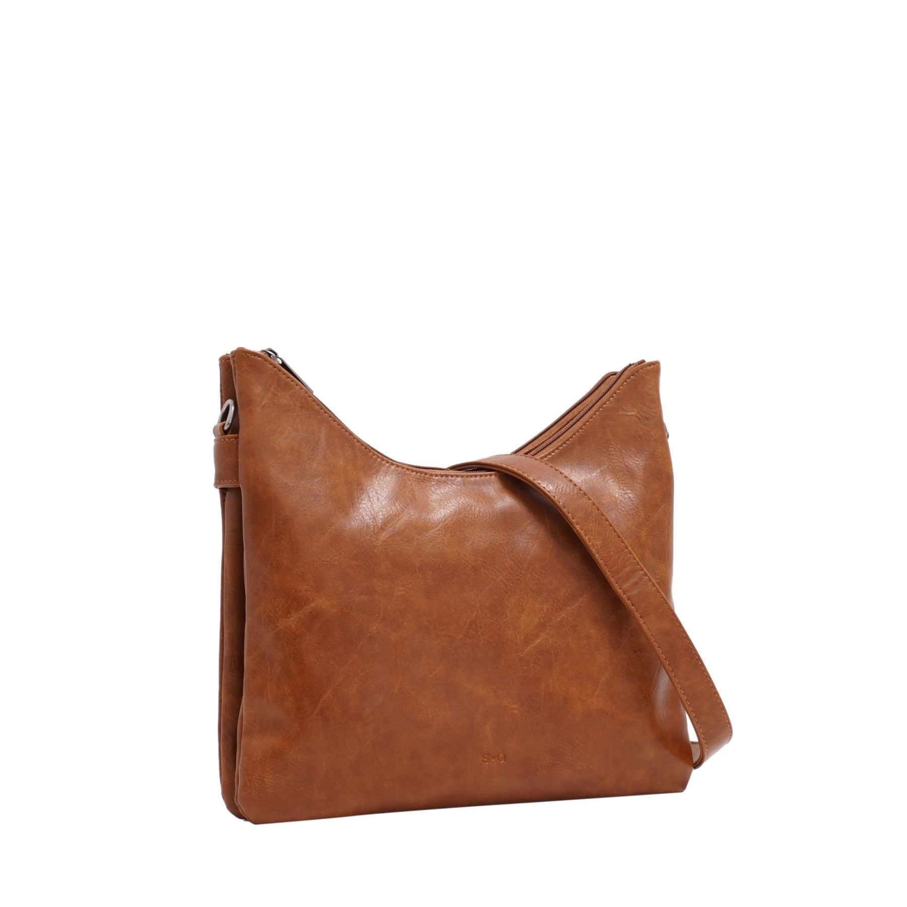 VEGAN CROSSBODY BAG | EMERSON-Bags & Wallets-S-Q-Coriander