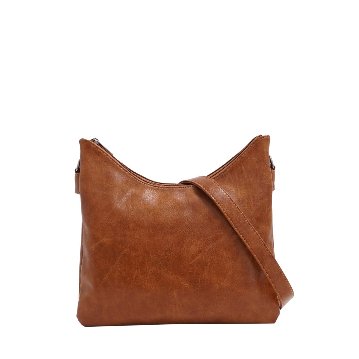 VEGAN CROSSBODY BAG | EMERSON-Bags & Wallets-S-Q-CAMEL-Coriander