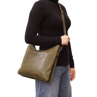 VEGAN CROSSBODY BAG | EMERSON-Bags & Wallets-S-Q-Coriander