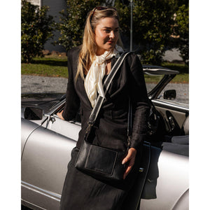 VEGAN CROSSBODY BAG | HAVANA-Bags & Wallets-LOUENHIDE-Coriander