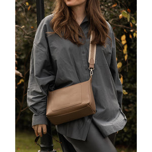 VEGAN CROSSBODY BAG | HAVANA-Bags & Wallets-LOUENHIDE-Coriander
