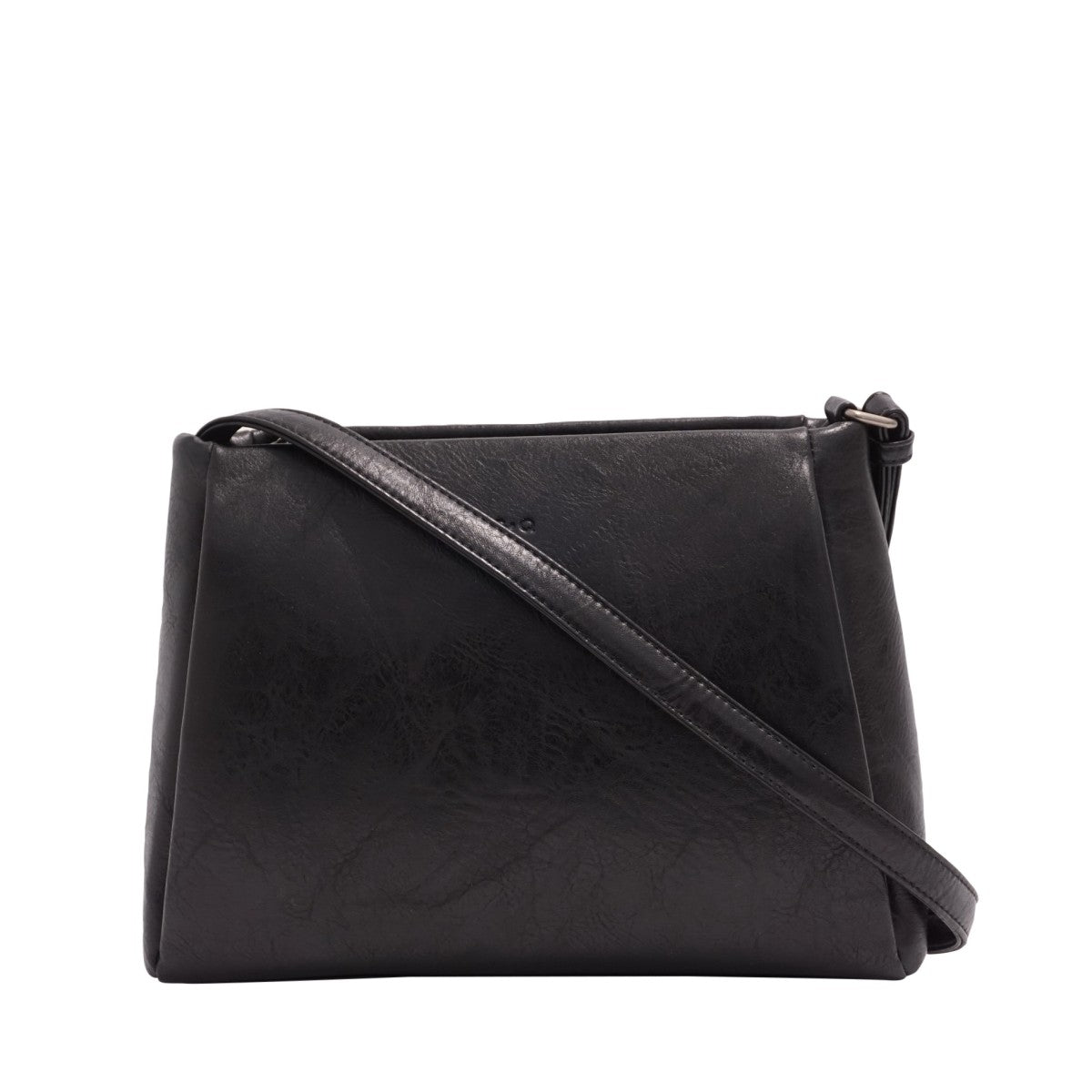 VEGAN CROSSBODY BAG | MATTIE-Bags & Wallets-S-Q-BLACK-Coriander