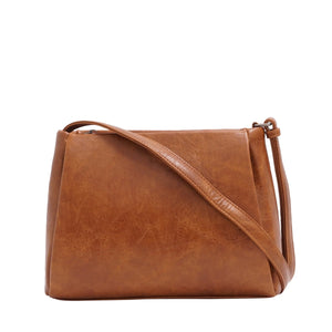 VEGAN CROSSBODY BAG | MATTIE-Bags & Wallets-S-Q-CAMEL-Coriander