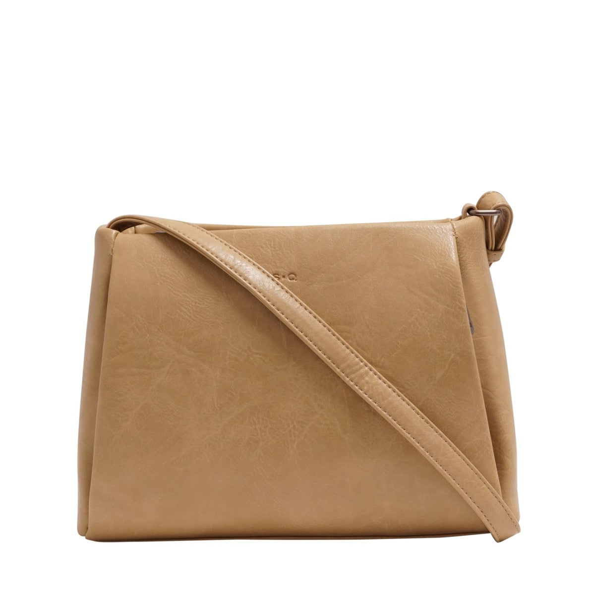 VEGAN CROSSBODY BAG | MATTIE-Bags & Wallets-S-Q-LIGHT KHAKI-Coriander