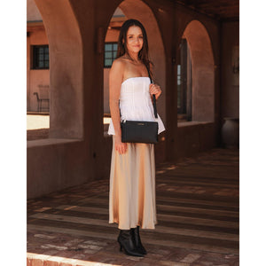VEGAN CROSSBODY BAG | MILLIE-Bags & Wallets-LOUENHIDE-Coriander