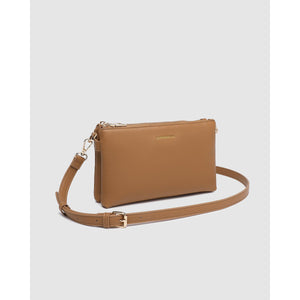 VEGAN CROSSBODY BAG | MILLIE-Bags & Wallets-LOUENHIDE-Coriander