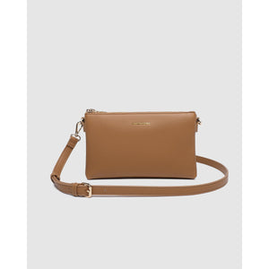 VEGAN CROSSBODY BAG | MILLIE-Bags & Wallets-LOUENHIDE-Coriander