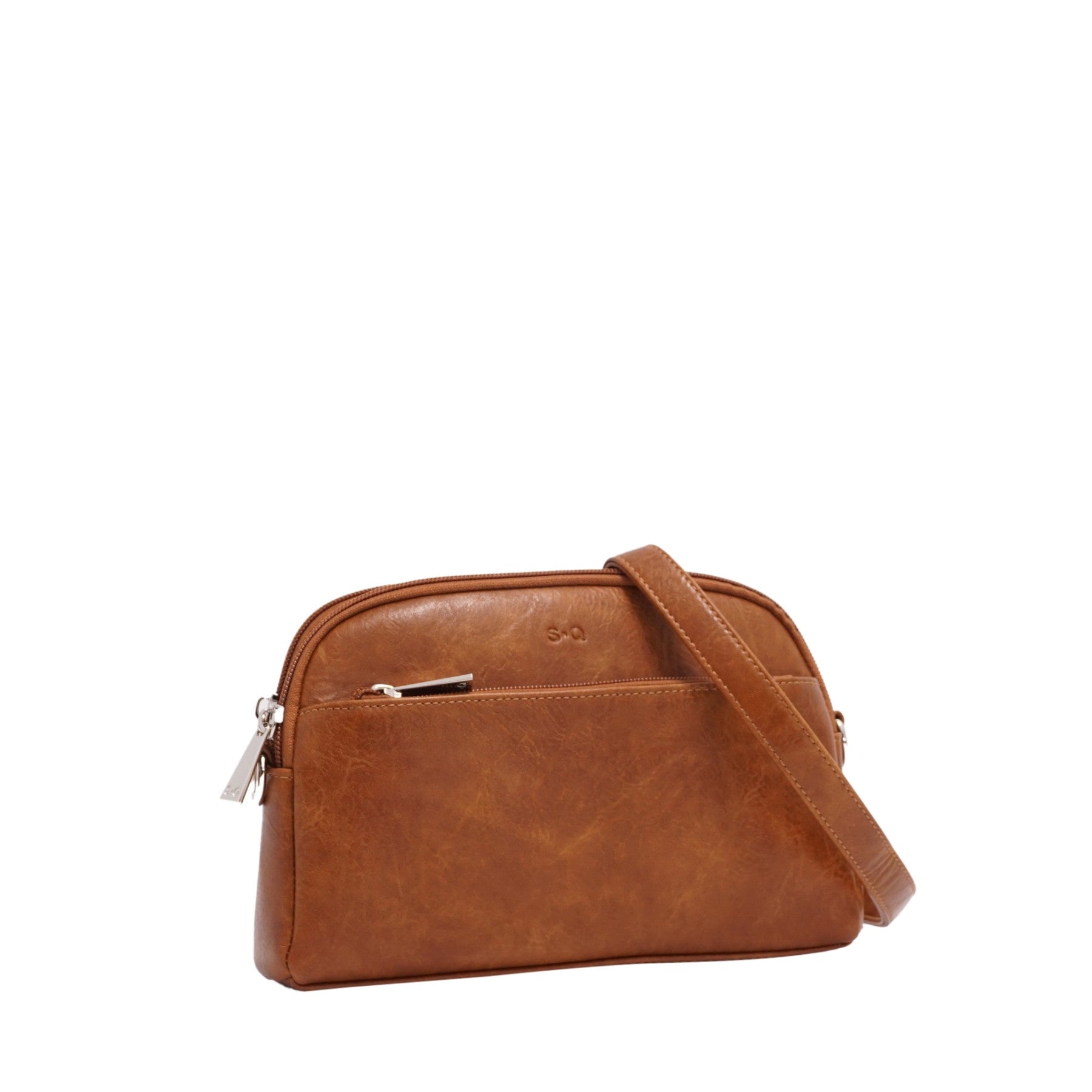 VEGAN CROSSBODY BAG | OAKLEY-Bags & Wallets-S-Q-Coriander
