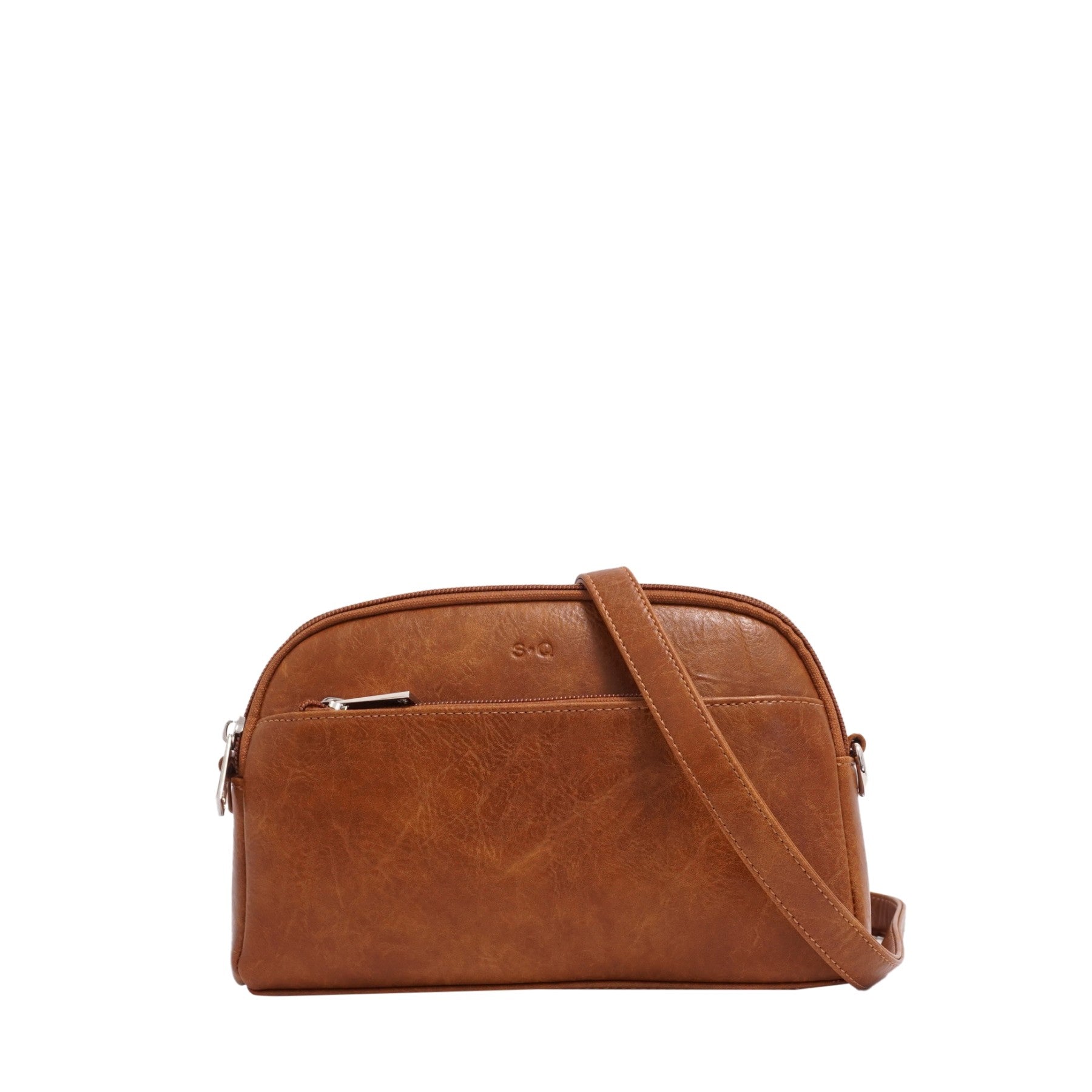 VEGAN CROSSBODY BAG | OAKLEY-Bags & Wallets-S-Q-CAMEL-Coriander