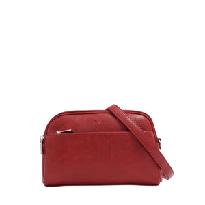 VEGAN CROSSBODY BAG | OAKLEY-Bags & Wallets-S-Q-MERLOT-Coriander