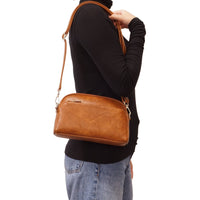 VEGAN CROSSBODY BAG | OAKLEY-Bags & Wallets-S-Q-Coriander