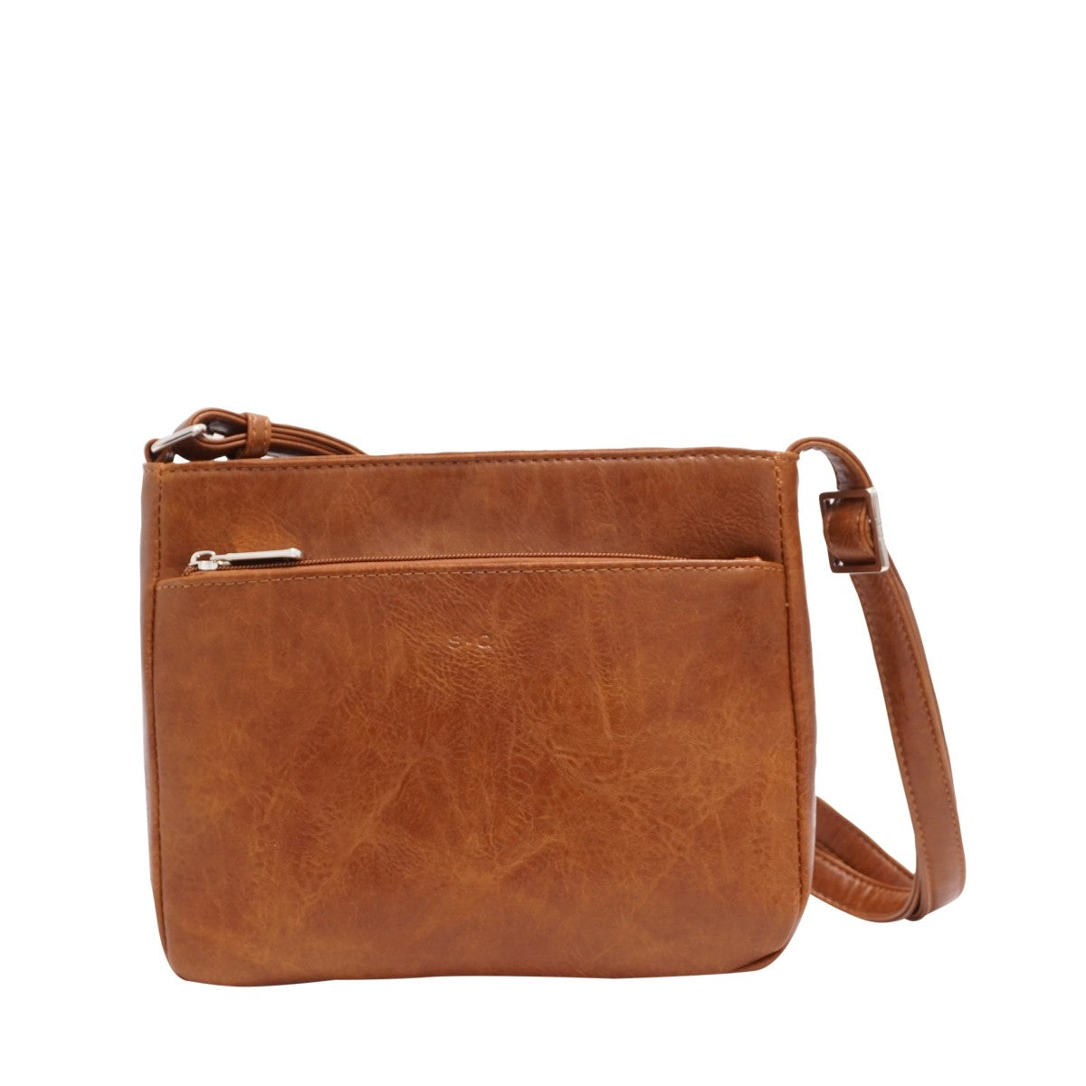 VEGAN CROSSBODY | SOLANA-Bags & Wallets-S-Q-CAMEL-Coriander