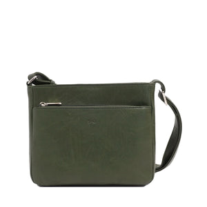 VEGAN CROSSBODY | SOLANA-Bags & Wallets-S-Q-GREEN-Coriander