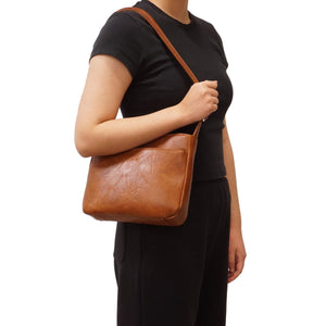 VEGAN CROSSBODY | SOLANA-Bags & Wallets-S-Q-Coriander