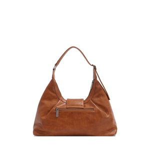 VEGAN HOBO BAG | KARELL-Bags & Wallets-S-Q-Coriander