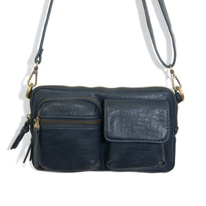 VEGAN KENDRA CARGO POCKET SLING/CROSSBODY BAG-Bags & Wallets-JOY SUSAN-Coriander