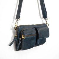 VEGAN KENDRA CARGO POCKET SLING/CROSSBODY BAG-Bags & Wallets-JOY SUSAN-AEGEAN-Coriander