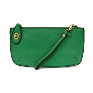 VEGAN MINI CROSSBODY WRISTLET CLUTCH-Purse-JOY SUSAN-CLOVER-Coriander