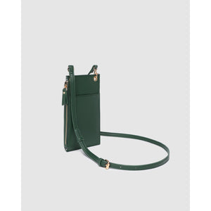 VEGAN PHONE BAG | SUKI-Bags & Wallets-LOUENHIDE-Coriander