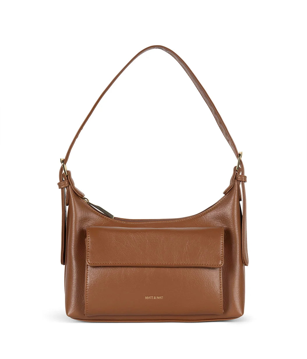 VEGAN SHOULDER BAG | BEL/THEME-Bags & Wallets-MATT & NAT-Coriander
