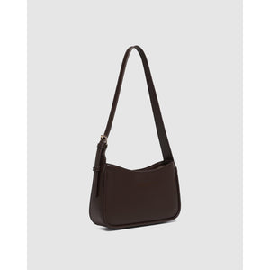 VEGAN SHOULDER BAG | IVY-Bags & Wallets-LOUENHIDE-Coriander