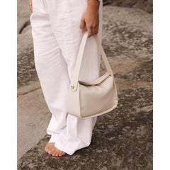 VEGAN SHOULDER BAG | MADDIE-Bags & Wallets-LOUENHIDE-Coriander