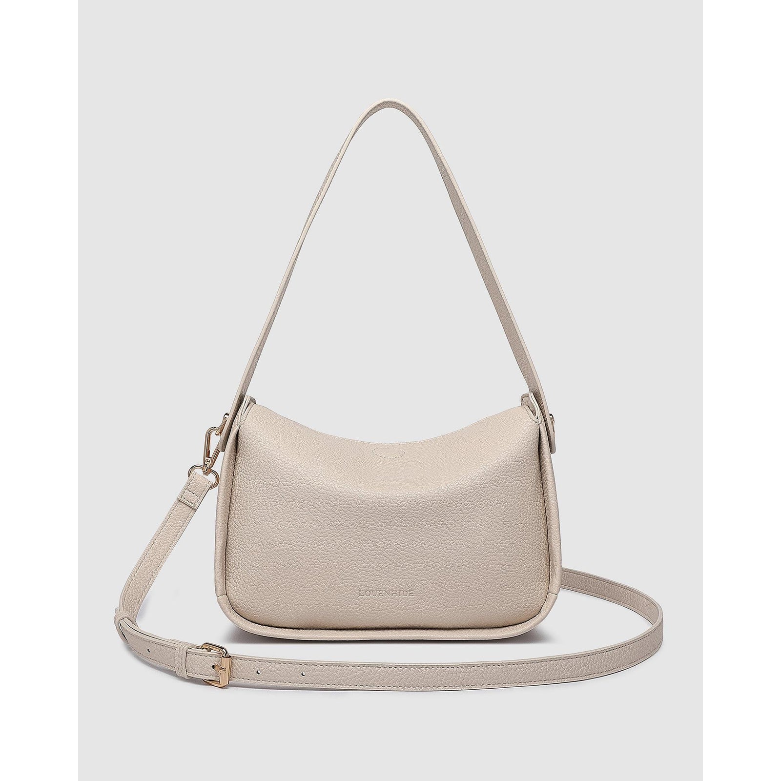 VEGAN SHOULDER BAG | MADDIE-Bags & Wallets-LOUENHIDE-Coriander