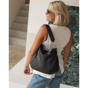 VEGAN SHOULDER BAG | NADIA-Bags & Wallets-LOUENHIDE-Coriander