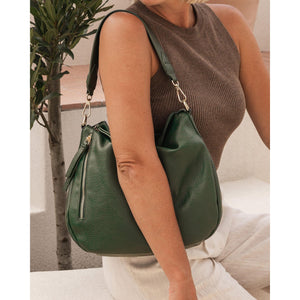 VEGAN SHOULDER BAG | NADIA-Bags & Wallets-LOUENHIDE-Coriander