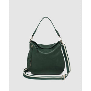 VEGAN SHOULDER BAG | NADIA-Bags & Wallets-LOUENHIDE-Coriander