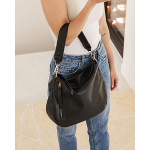 VEGAN SHOULDER BAG | NADIA-Bags & Wallets-LOUENHIDE-BLK-Coriander