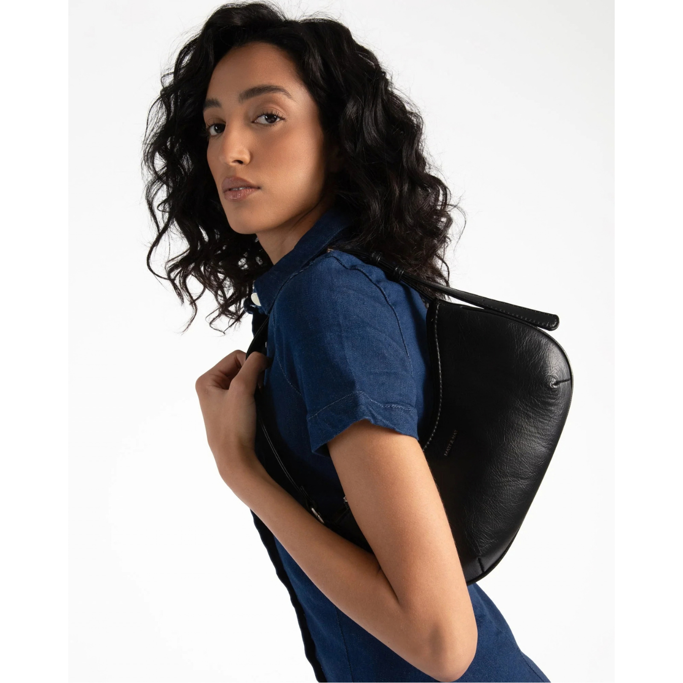 VEGAN SHOULDERBAG | MARI-Bags & Wallets-MATT & NAT-Coriander