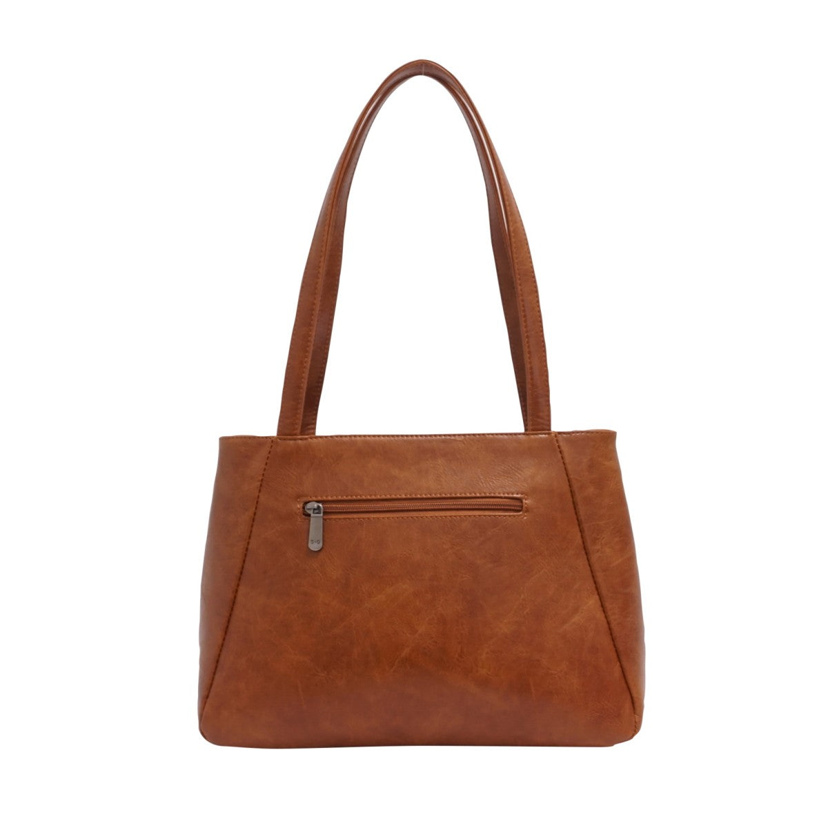 VEGAN TOTE BAG | ADELYN-Bags & Wallets-S-Q-Coriander
