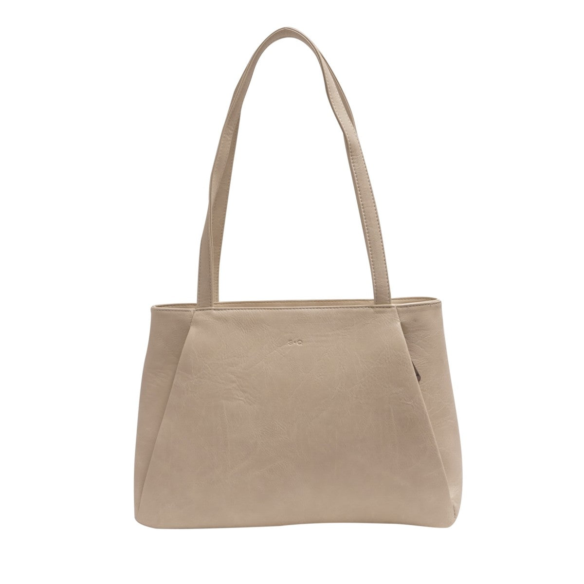 VEGAN TOTE BAG | ADELYN-Bags & Wallets-S-Q-CREAM-Coriander