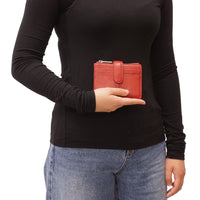 VEGAN WALLET | AIMEE-Bags & Wallets-S-Q-Coriander