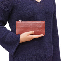 VEGAN WALLET | BRIELLA SLIM-Bags & Wallets-S-Q-Coriander