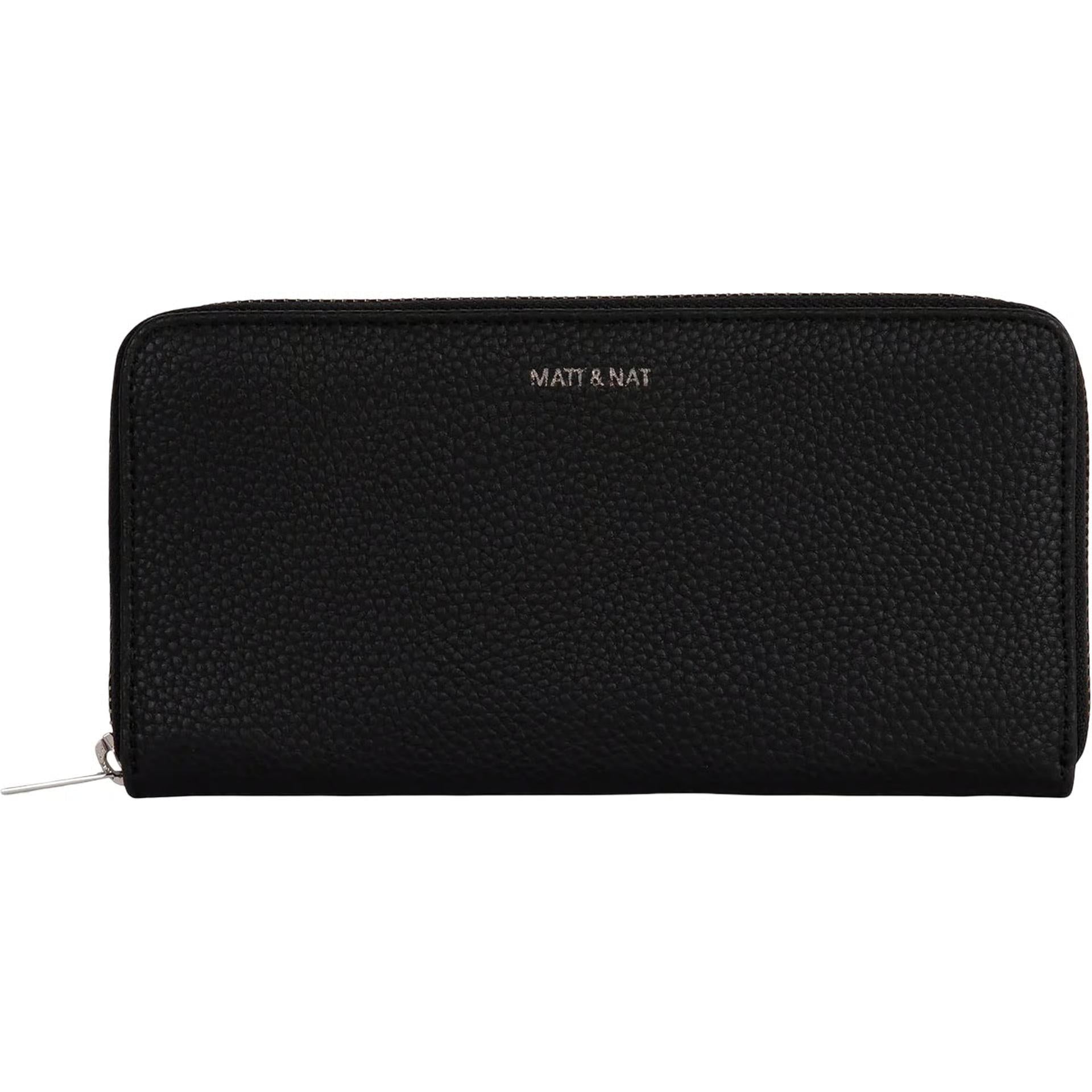 VEGAN WALLET | CENTRAL: GRAIN-Bags & Wallets-MATT & NAT-BLACK-Coriander