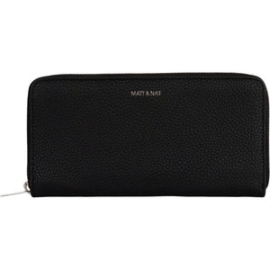 VEGAN WALLET | CENTRAL: GRAIN-Bags & Wallets-MATT & NAT-BLACK-Coriander