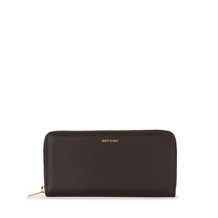 VEGAN WALLET | CENTRAL: GRAIN-Bags & Wallets-MATT & NAT-FUDGE-Coriander