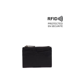 VEGAN WALLET | DAKOTA-Bags & Wallets-S-Q-BLACK-Coriander