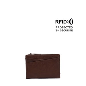 VEGAN WALLET | DAKOTA-Bags & Wallets-S-Q-BROWN-Coriander