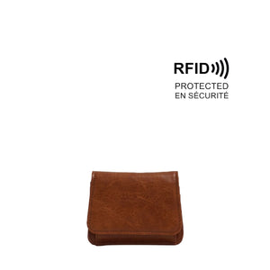 VEGAN WALLET | ETTA-Bags & Wallets-S-Q-CAMEL-Coriander